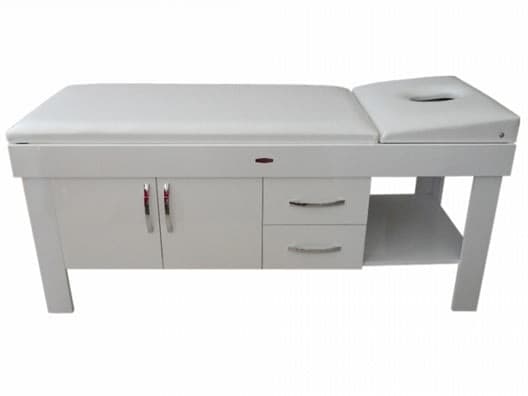 Çekmeceli ve Dolaplı Profesyonel Terapi Sedyesi - Profesyonel spa ve wellness ekipmanı