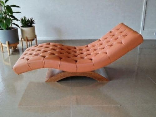 Düğmeli Lüks Spa Dinlenme Şezlongu - Dinlenme Koltuğu - Profesyonel spa ve wellness ekipmanı