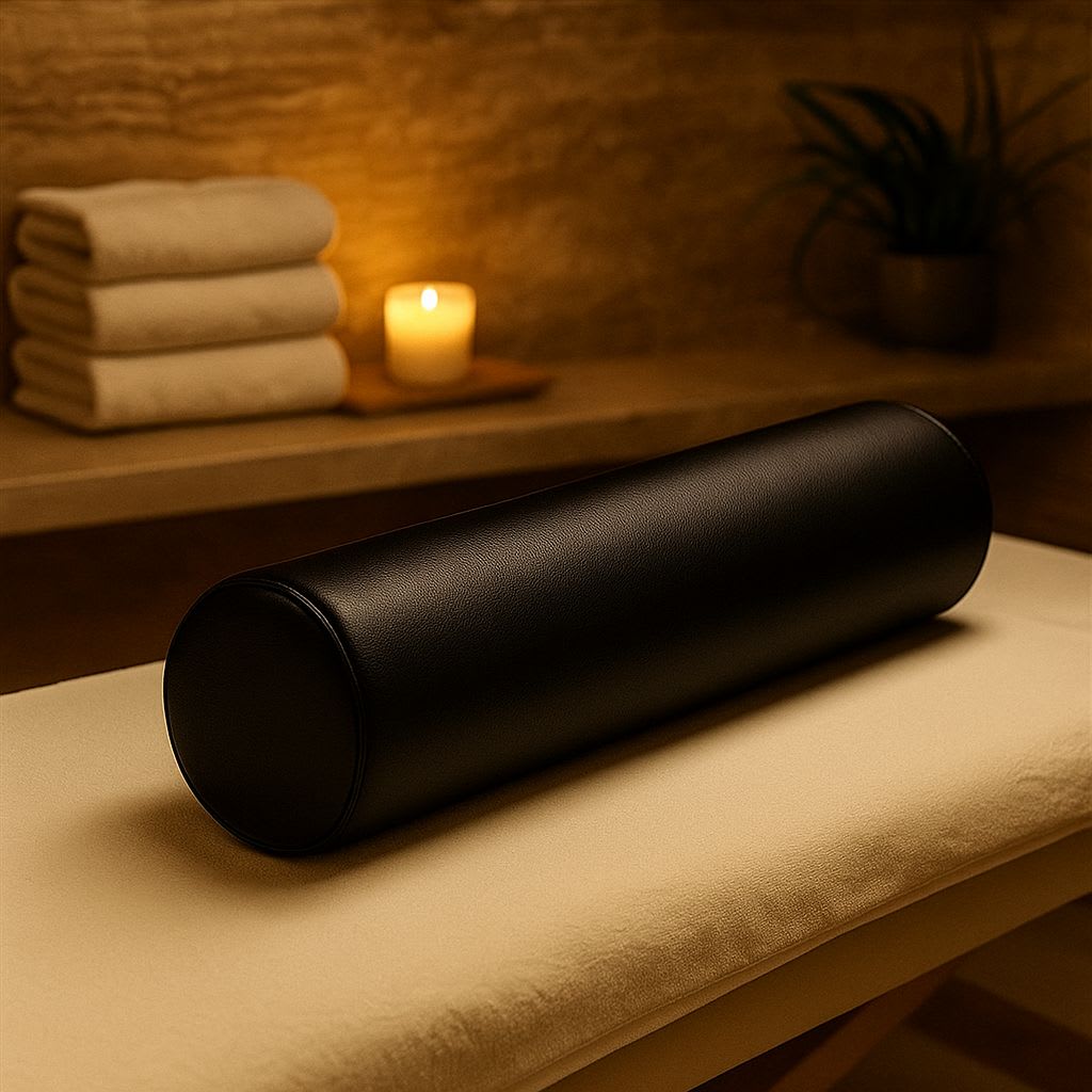 Profesyonel Silindir Ayak Masaj Yastığı - Ergonomik Pozisyon ve Destek Yastığı - Profesyonel spa ve wellness ekipmanı
