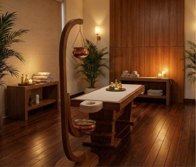 Profesyonel Ayurveda Masaj Yatağı - Profesyonel spa ve wellness ekipmanı