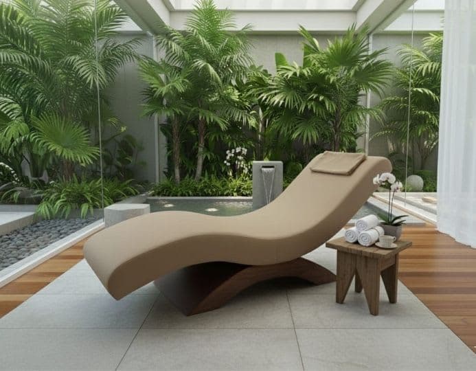 Spa Dinlenme Şezlongu: Masaj Sonrası Deneyimini Taçlandıran Konfor