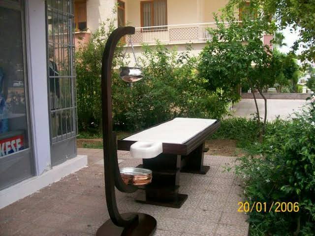 Geleneksel Ahşap Ayurveda Masaj Yatakları