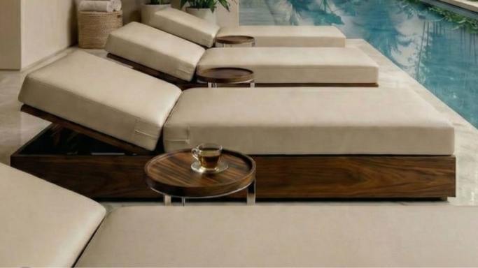 Spa Dinlenme Şezlongu ve Relax Yatağı