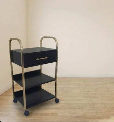 Metal Cilt Bakım Etejeri ve Cihaz Arabası