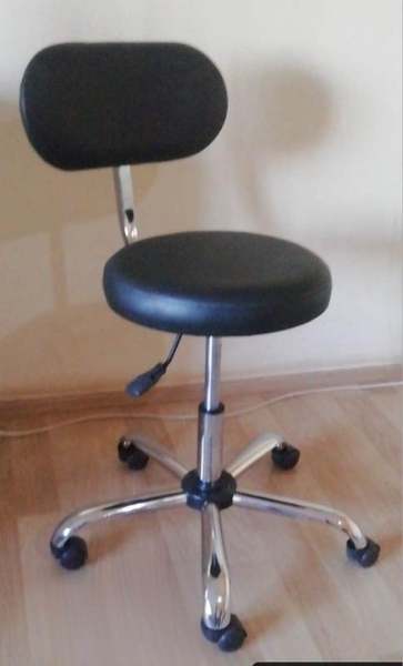 Sırt Destekli Ergonomik Hekim Taburesi