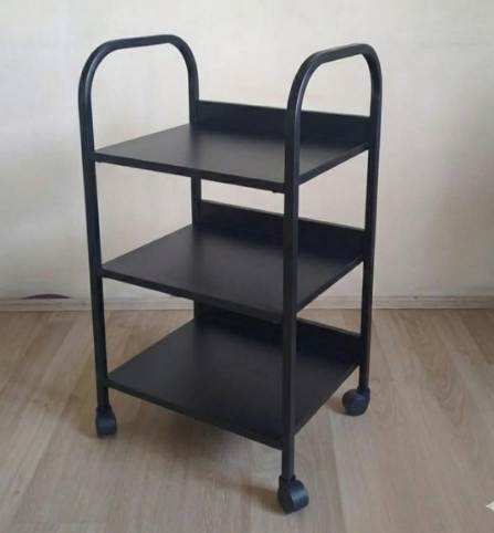 Tekerlekli Etejer ve Yardımcı Sehpa