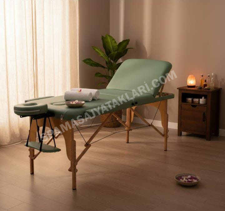 KATLANIR AHŞAP MASAJ YATAĞI 
