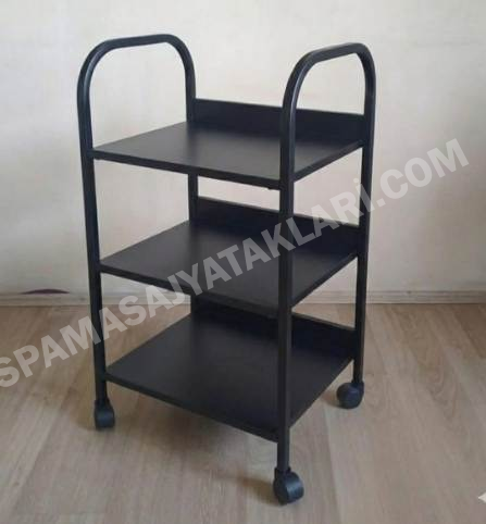 Tekerlekli Etejer ve Yardımcı Sehpa