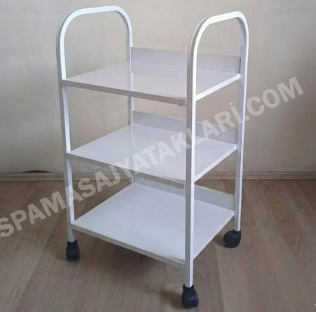Tekerlekli Etejer ve Yardımcı Sehpa