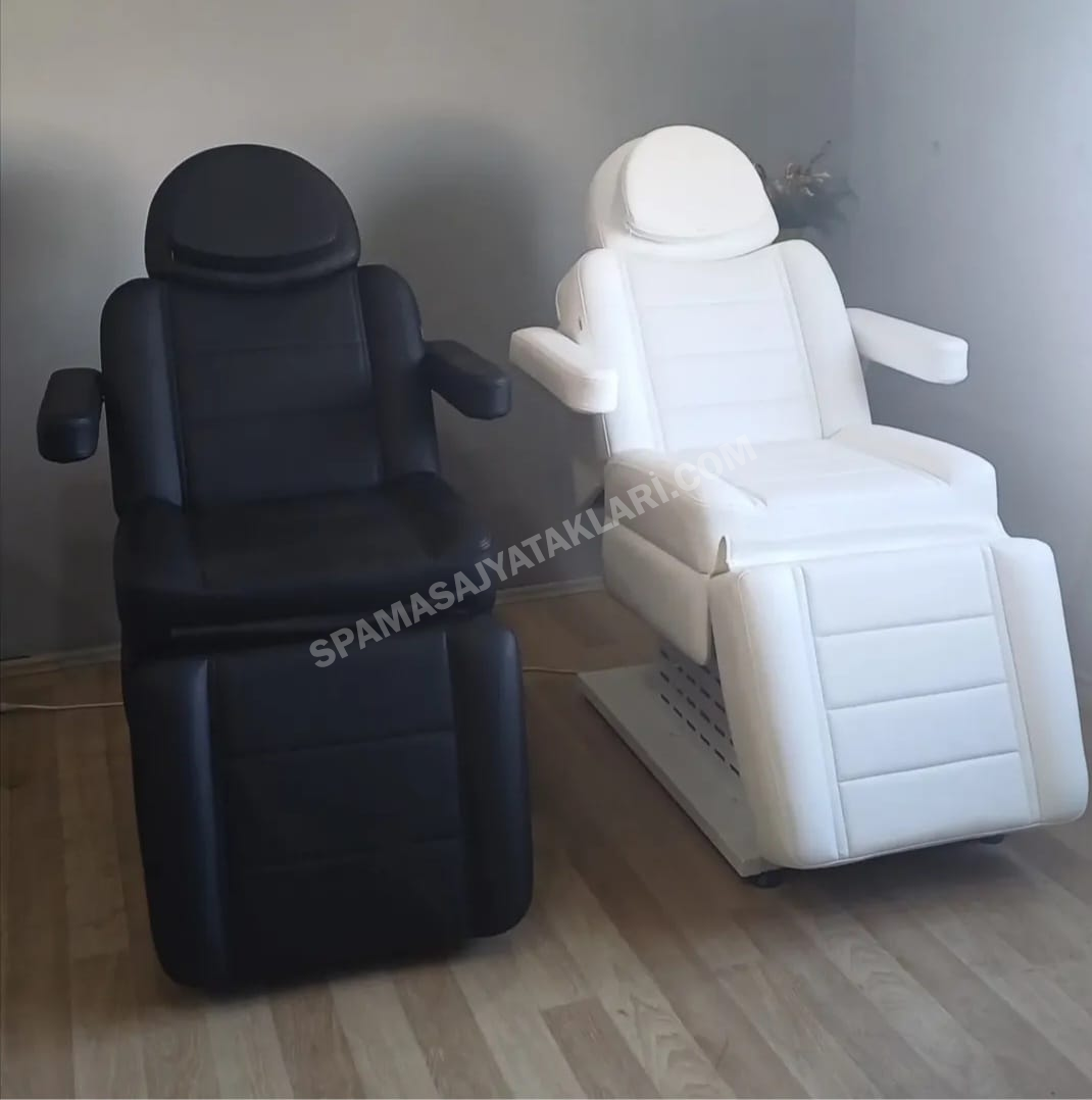 Beyaz 3 Motorlu Sedye 