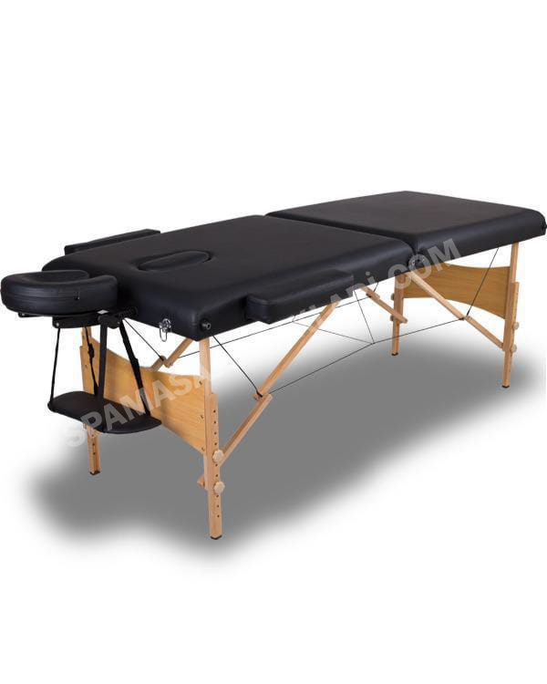 Siyah Katlanır Masaj Yatağı