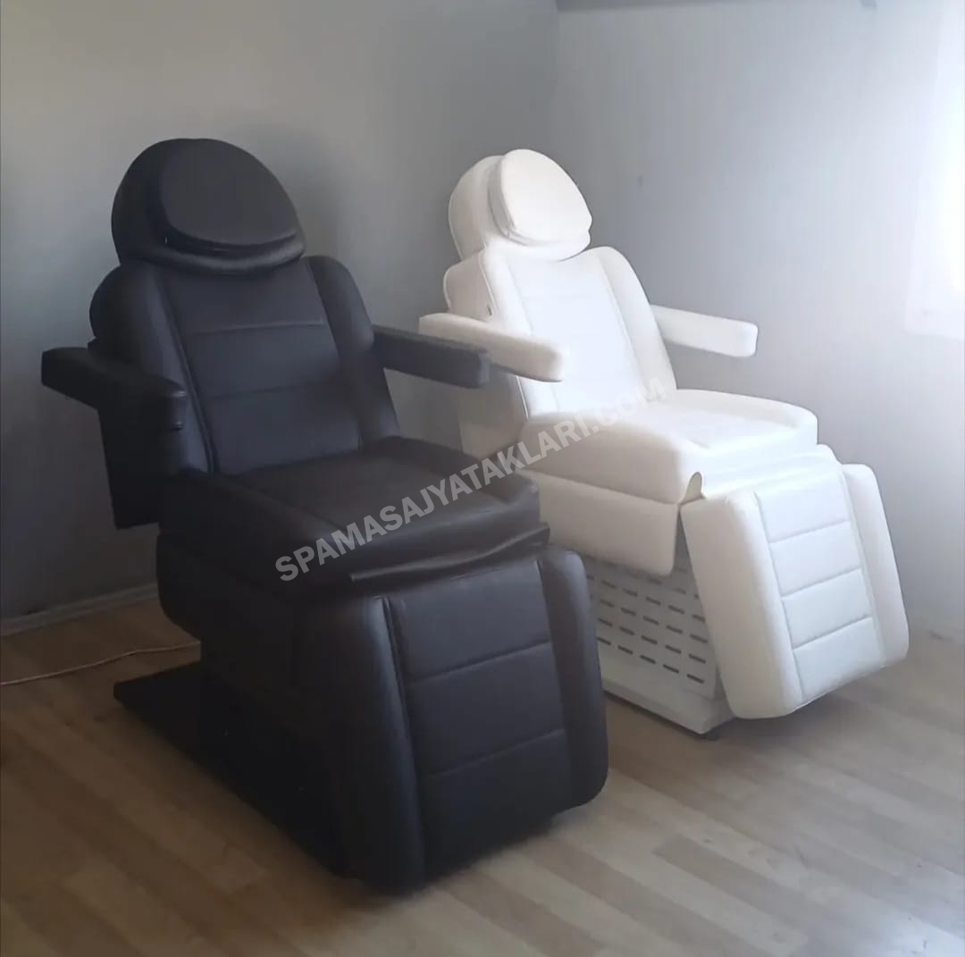 Beyaz 3 Motorlu Sedye 