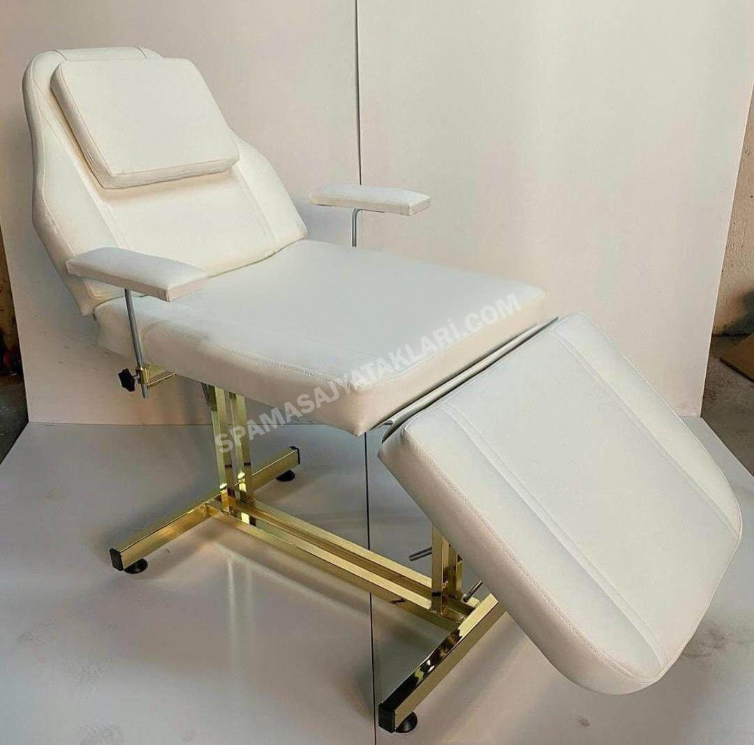 Siyah Cilt Bakım Sedyesi