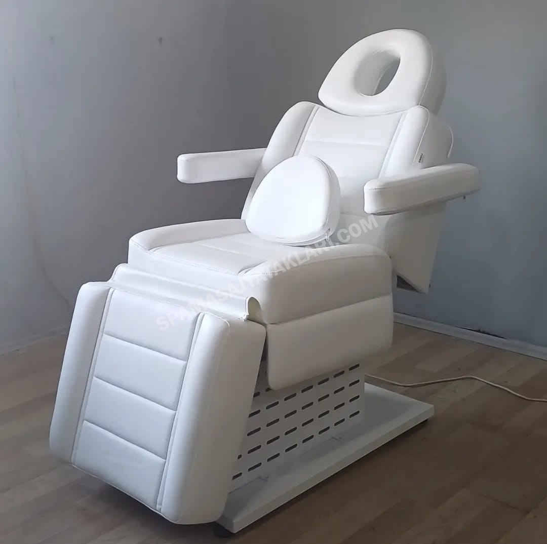 Beyaz 3 Motorlu Sedye 