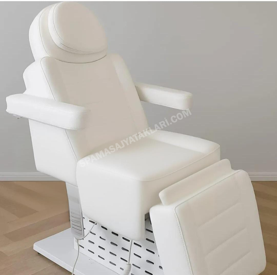 Beyaz 3 Motorlu Sedye 